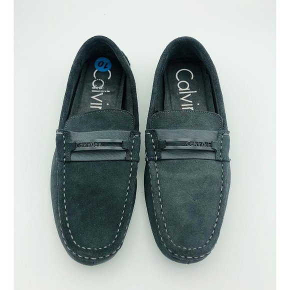 Men\'s Calvin Klein Merek Moccasin Shoes Sz 10 main image 4